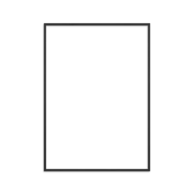Ramme Sort Træ - 30x40