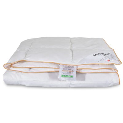 Sommerdyne 200x200 cm - Dobbeltdyne - Dyne med moskusdun - Borg Living let og luftig sommerdyne dobbelt