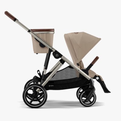Cybex GAZELLE S Klapvogn, Almond Beige/Taupe