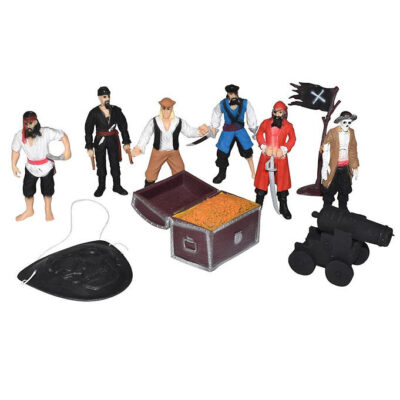Wild Republic Figurer - Nature Tube - 10 stk. - Pirater