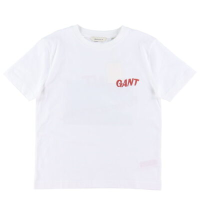 GANT T-shirt - Surf Academy - Hvid