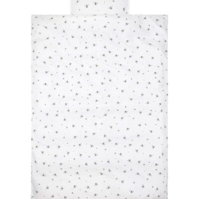 Vanilla Copenhagen - Sengetøj Junior - Honeybee Happy - Milk - 100 x 140 cm, 40 x 45 cm