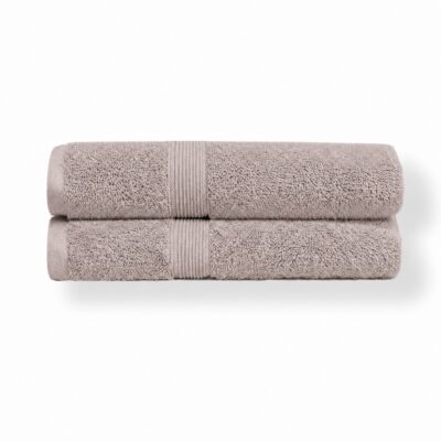 Økologisk håndklæde - 100% GOTS-certificeret bomuld - 50x100 cm - Sand