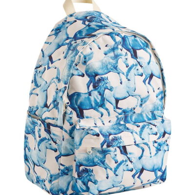 Molo Rygsæk - Backpack Mio - Blau Ponies