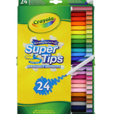 Crayola Tuscher - 24 stk. - Super Tips - Multifarvet