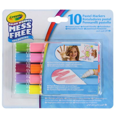 Crayola Tuscher - 10 stk. - Color Wonder - Pastel