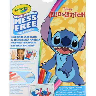 Crayola Malebog m. Tuscher - Color Wonder - Lilo & Stitch