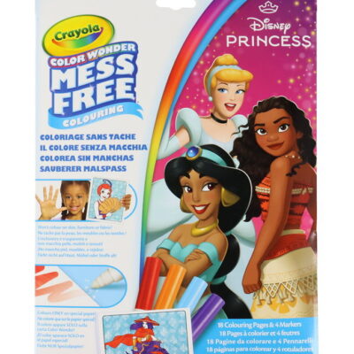 Crayola Malebog m. Tuscher - Color Wonder - Disney Princess
