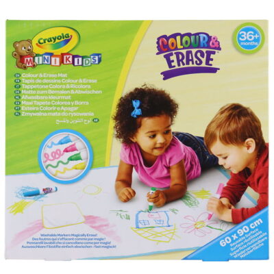 Crayola Tegnemåtte - Mini Kids - 90x60 cm - Color & Erase Mat