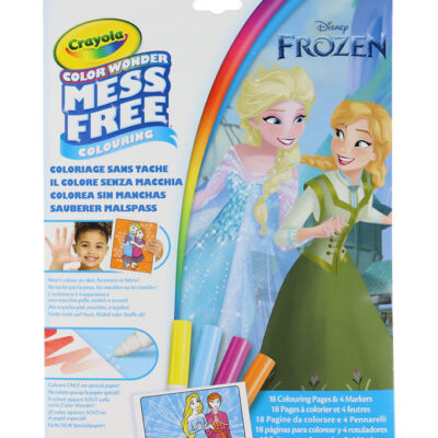 Crayola Malebog m. Tuscher - Color Wonder - Frozen