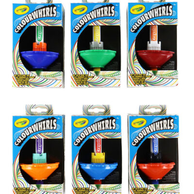 Crayola Tusch m. Snurretop - Colourwhirls - Assorteret