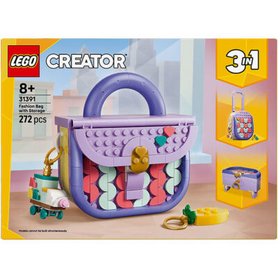LEGO® Creator - 3-i-1 Modekunst: Taske Med Opbevaring 31391 - 27
