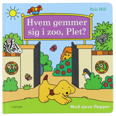 Forlaget Carlsen Billedbog - Hvem Gemmer Sig I Zoo, Plet?