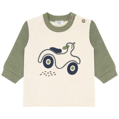 Hust and Claire Sweatshirt - HcSofus Scooter - Light Green