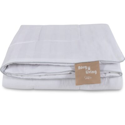 Silkedyne - Helårs temperaturregulerende - 100% mulberry silkefyld - 140x200 cm - Borg Living