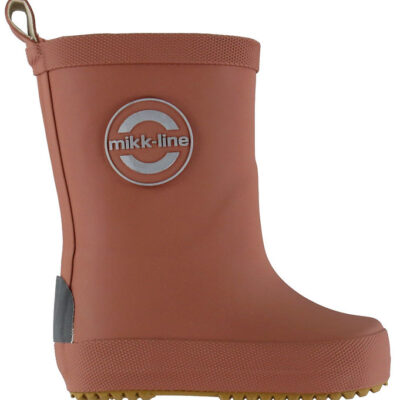Mikk-Line Gummistøvler - Barfod - Wellies Solid - Burlwood