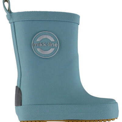 Mikk-Line Gummistøvler - Barfod - Wellies Solid - Stone Blue