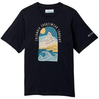 Columbia T-shirt - Valley Creek - Sort/Cozy Sea