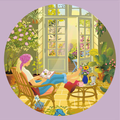 Vissevasse Puslespil - 1000 Brikker - 65x65 cm - Morning Glow