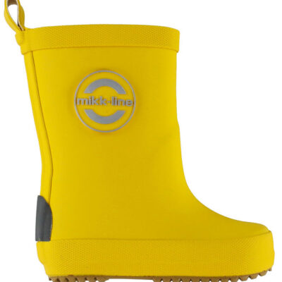 Mikk-Line Gummistøvler - Barfod - Wellies Solid - Sunflower