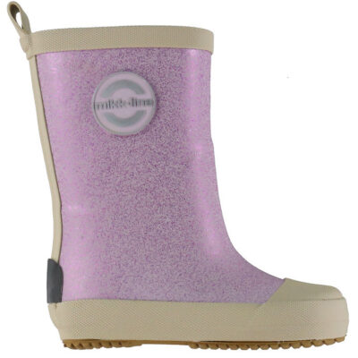 Mikk-Line Gummistøvler - Barfod - Wellies Glitter - Thistle