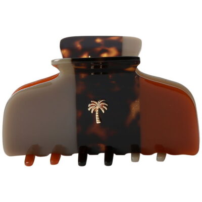 Fan Palm Hårklemme - Ombre Tortoise