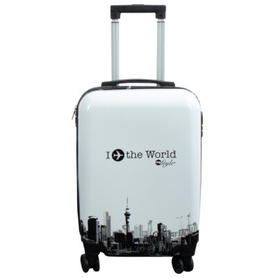 Kabinekuffert - I Love The World hardcase kuffert - Eksklusiv rejsekuffert