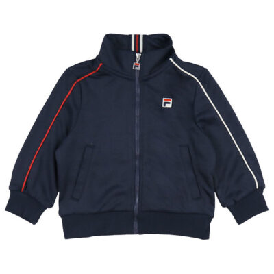 Fila Cardigan - Caresana - Black Iris m. Logo