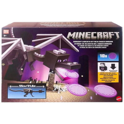 Minecraft Legetøjsfigur - 55 cm - Dragon's Breath Attack Ender D