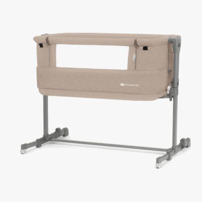 Kinderkraft Nestee Grow 2 Weekendseng, Beige Wood