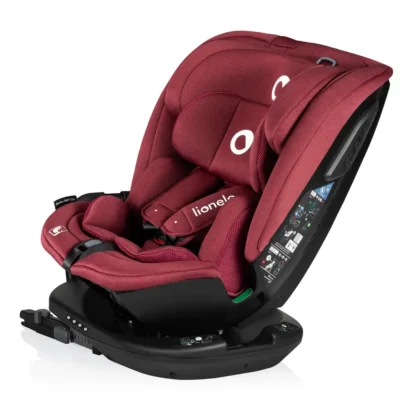 Lionelo Bastiaan Rwf i-Size Autostol - Red Burgundy
