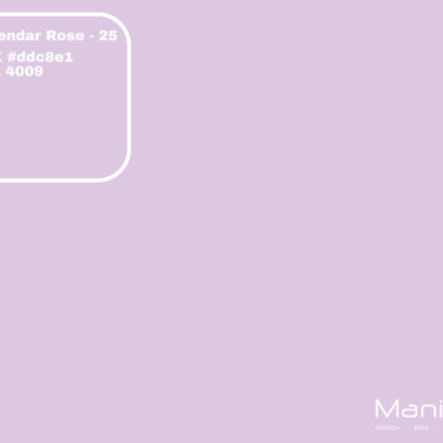 Manis-h Sengehest Classic - Lavender Rose / 200 cm