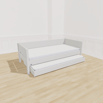 Manis-h Liv Børneseng Med Gæsteseng 90x200 - Modern Beige