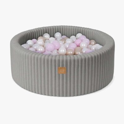 MeowBaby Churros Boldbassin Moon Grey, Pink/Gold