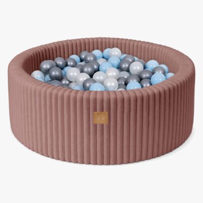 MeowBaby Churros Boldbassin Ruby Pink, Blue/Silver