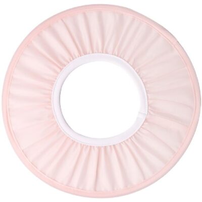 Shower cap med blød elastik, rosa