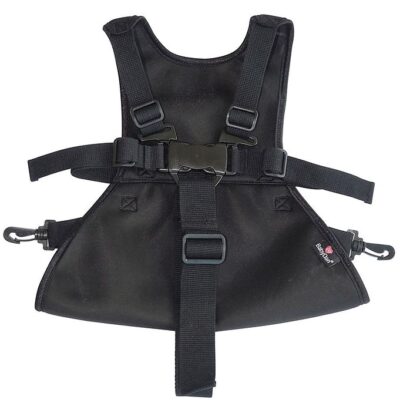BabyDan Barnevognssele - DeLuxe Harness - Sort