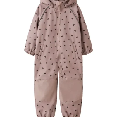 Name It Softshell Flyverdragt - Woodrose - 110