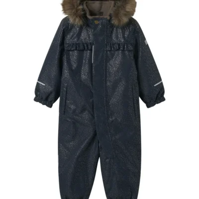 Snow10 Glitter Flyverdragt - Dark Sapphire - 104