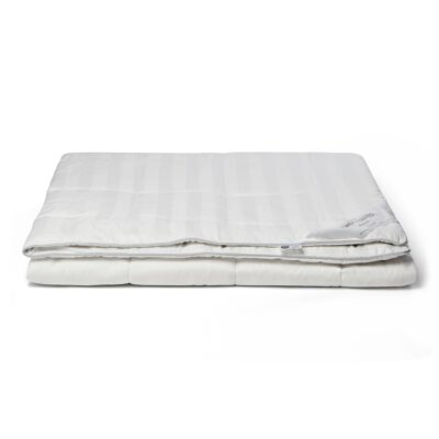 Silkedyne - 100% mulberry silkefyld - Temperaturregulerende dyne - 140x220 cm - Nordstrand Home helårsdyne