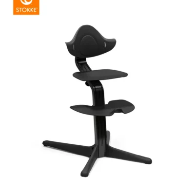 Stokke Nomi Højstol - Black/Black