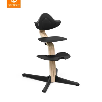 Stokke Nomi Højstol - Natural Black