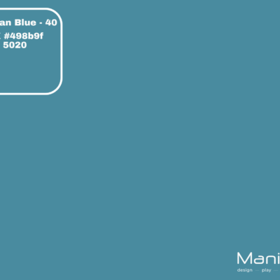 Manis-h Sengehest Classic - Ocean Blue / 160 cm