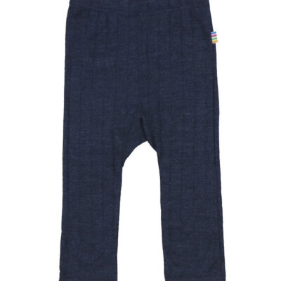 Joha Leggings - Uld/silke - Navy