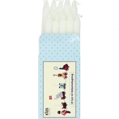 Kids by Friis Lys - 10 stk - 11 cm - Til Fødselsdagstog