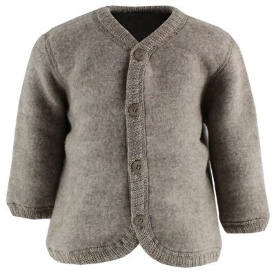 Joha Cardigan - Uld - Lysebrun