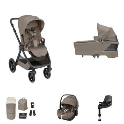 Maxi-cosi Oxford+, Tilbehørspakke, Pebble 360 Pro2 m. Base - Twillic Graphite / Twillic Graphite / Twillic Truffel
