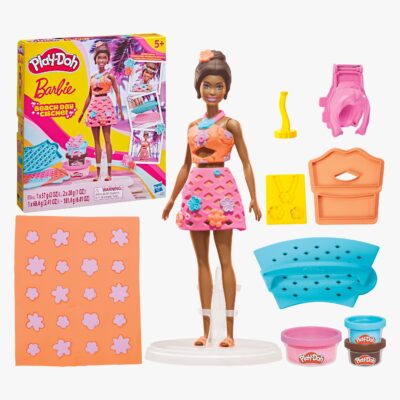 Play-Doh Barbie Modellervoks med Dukke Stranddag med Crochet