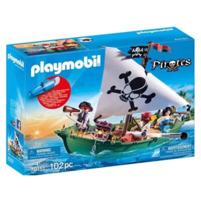 Piratskib med undervandsmotor - 70151 - PLAYMOBIL Pirates