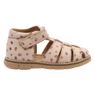 Peak Velcro Sandal - Dusty Rose Strawberry AOP - 26